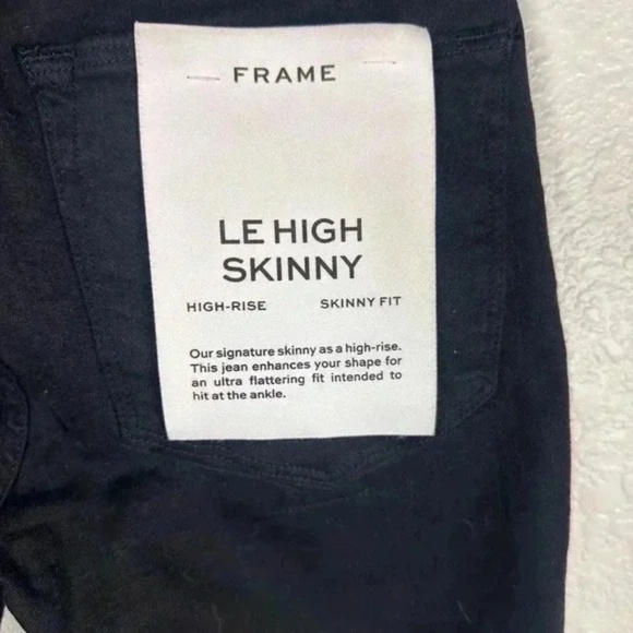 NWT Frame Le High Skinny Jeans 24 - Picture 6 of 11